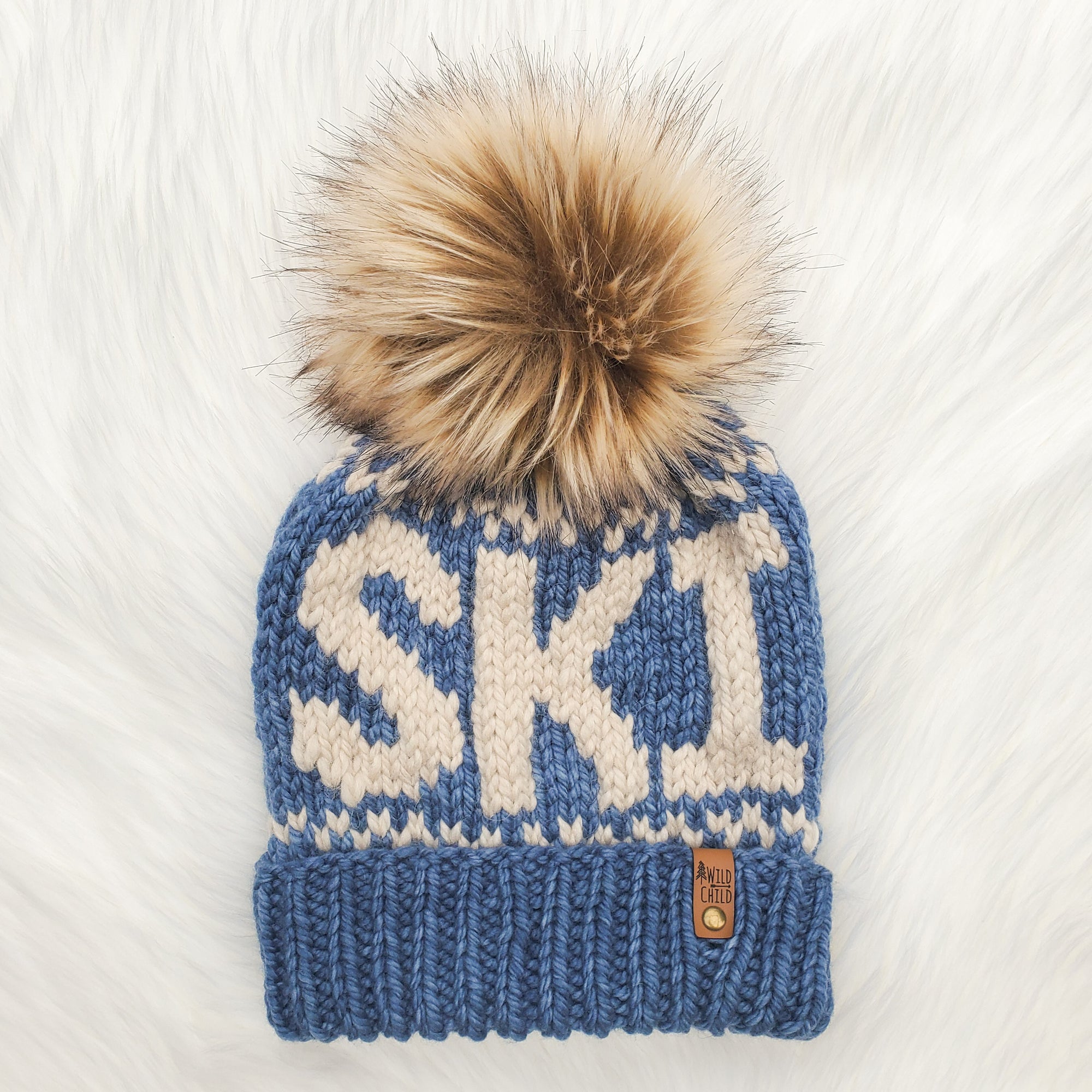 SKI Hat - Ready to Ship - Adult Size