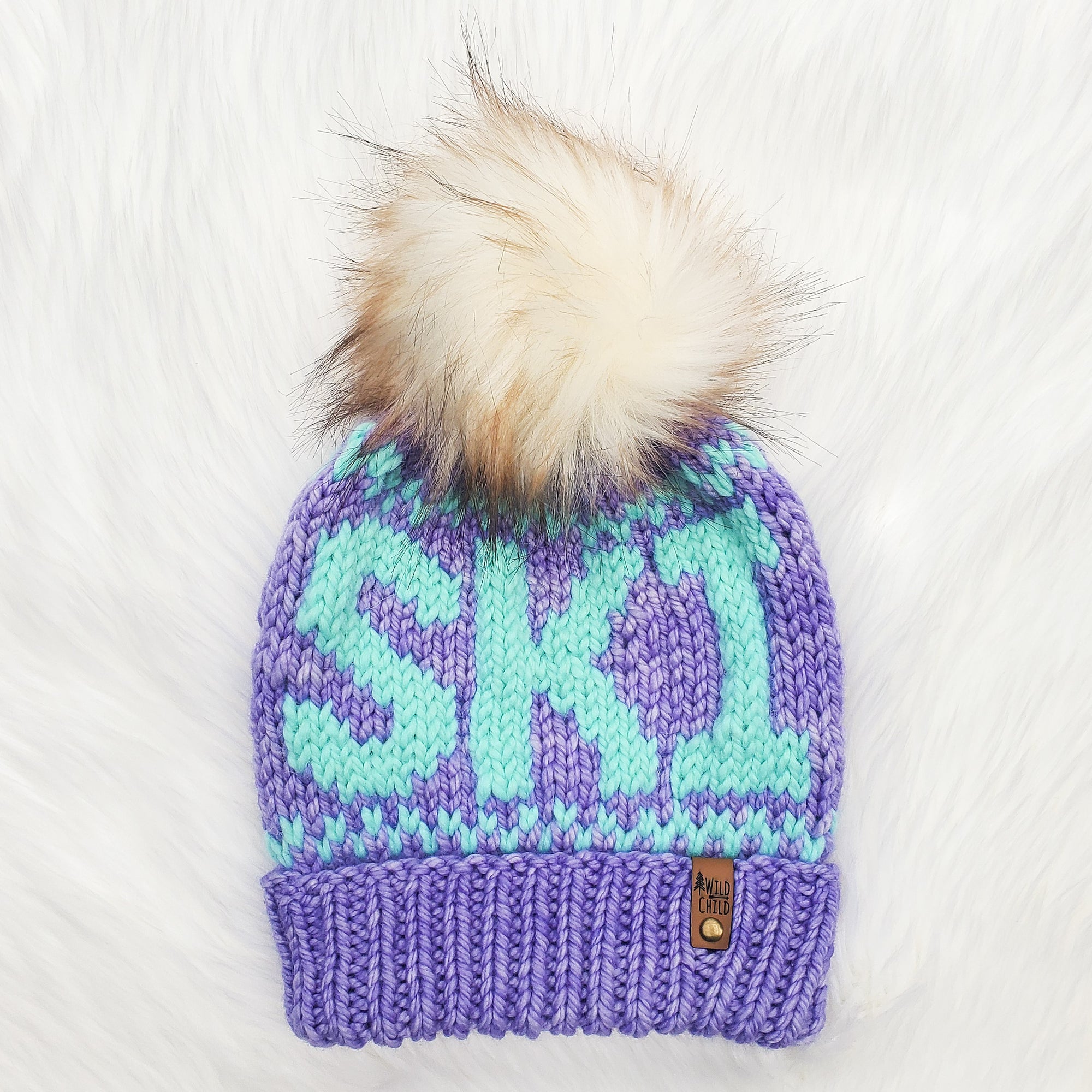 SKI Hat - Ready to Ship - Adult Size