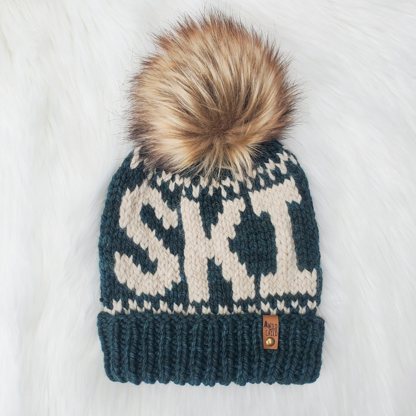 SKI Hat - Ready to Ship - Adult Size