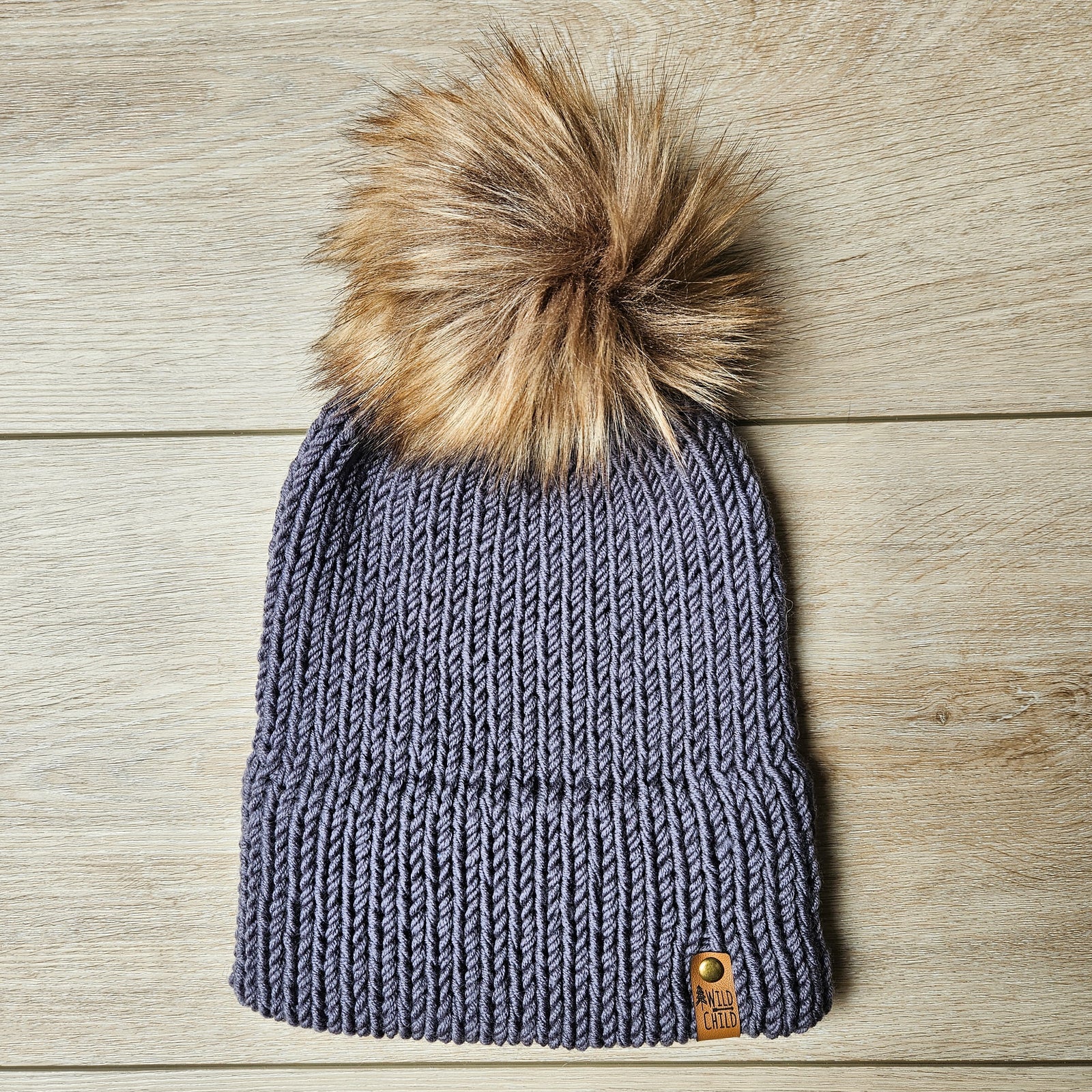 Classic Double Brim Knit Hat / Adult