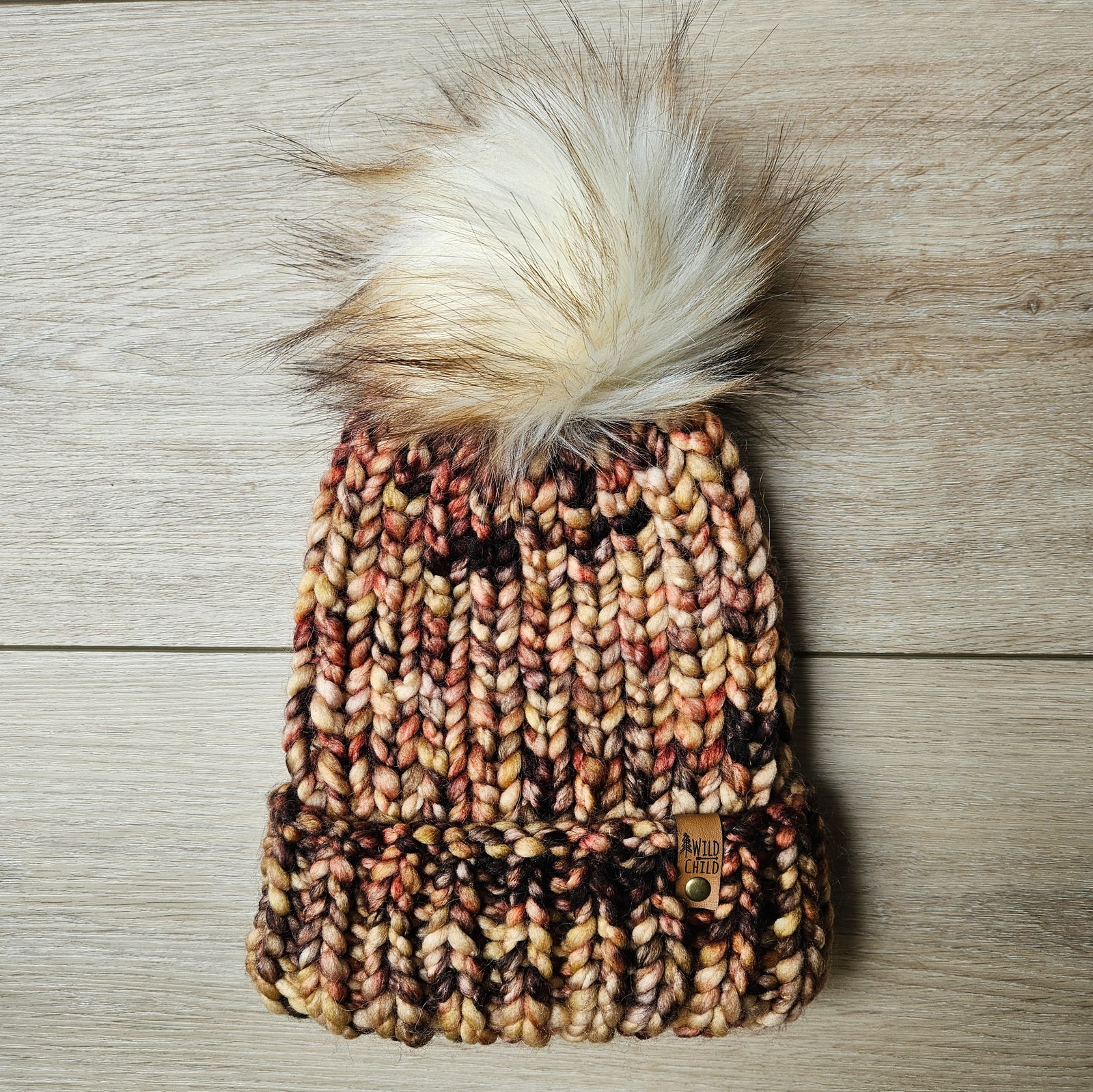 Double Brim Knit Hat / Adult