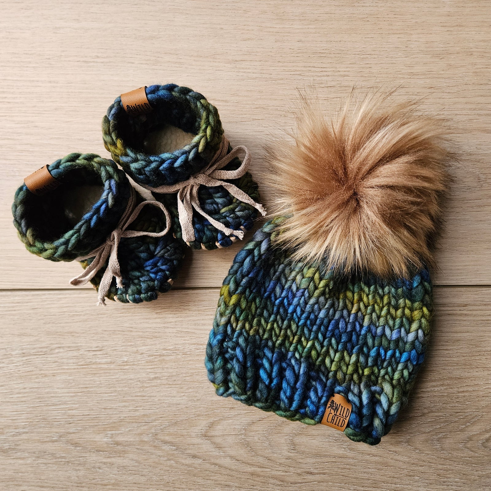 0-6 Month set - Verde Azul