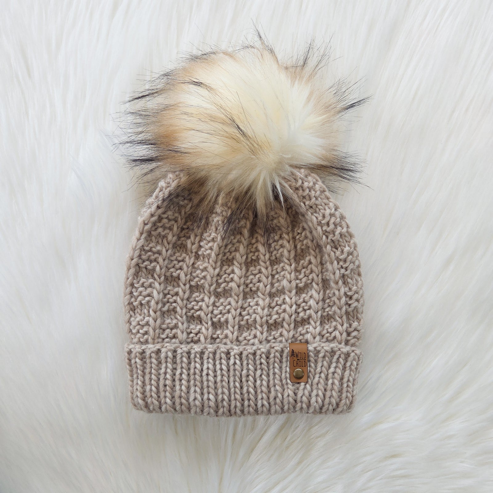 Folded-Brim Toque - 3-10Y