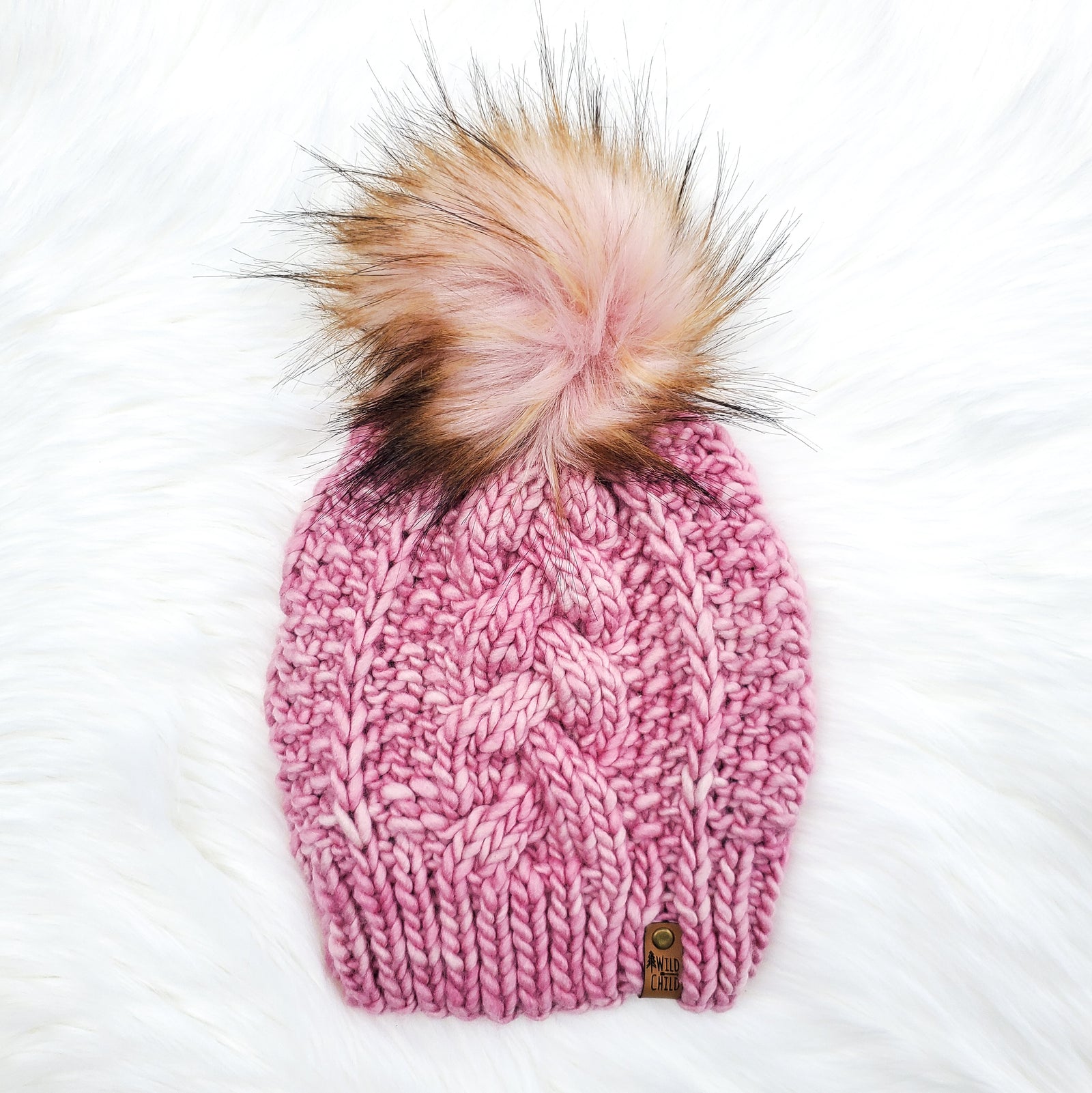 Braided Beanie (Adult Large Size)