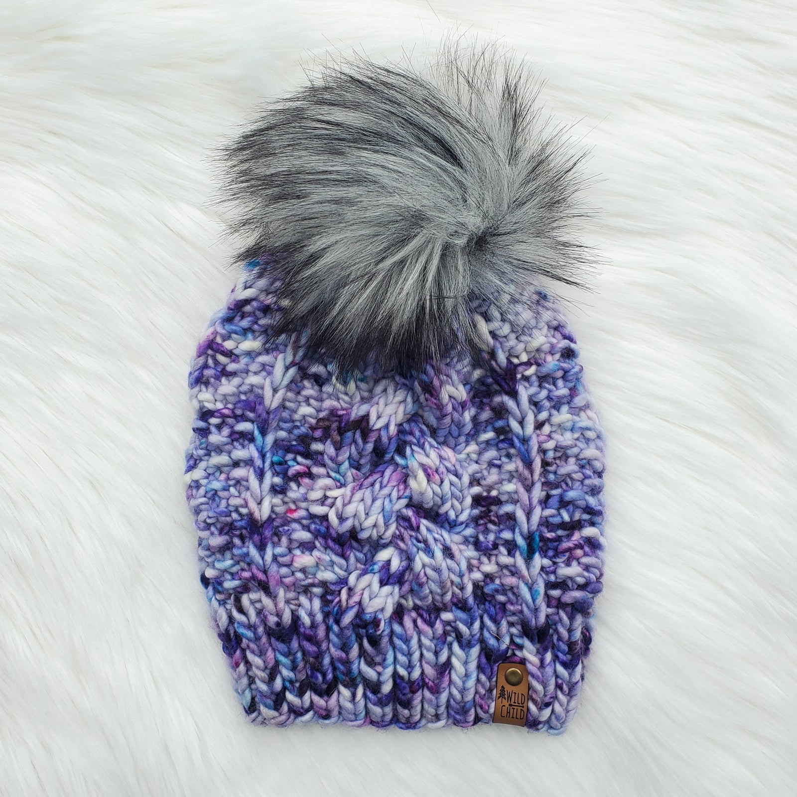 Braided Beanie (Adult Medium Size)
