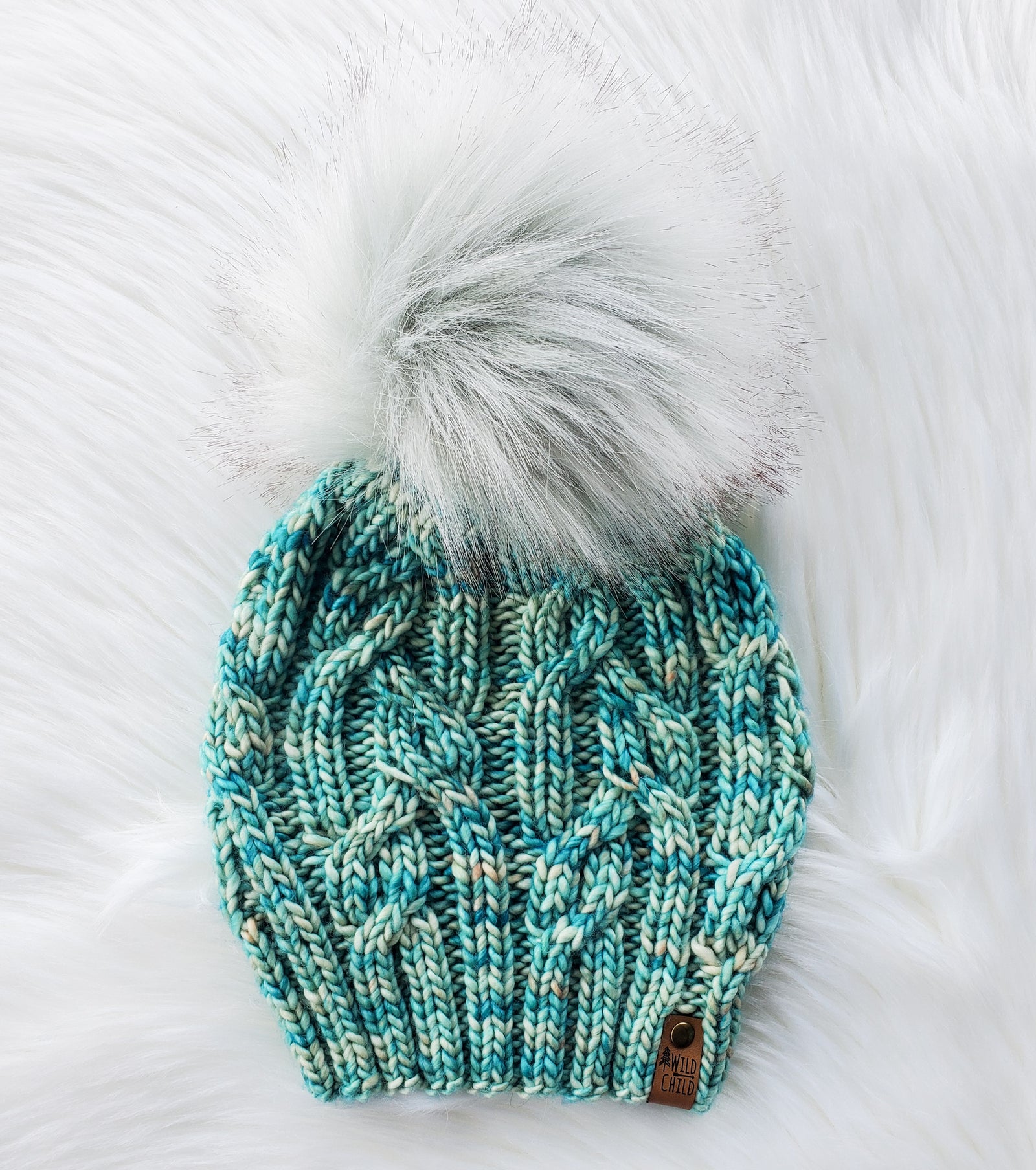 Cable Hat (Adult Medium Size)